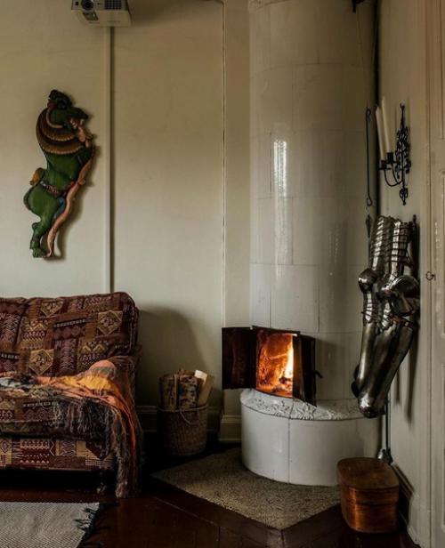 Атмосферный интерьер со множеством деталей. 02