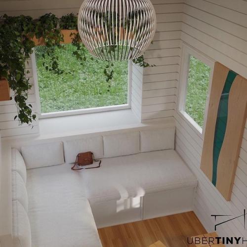 Маленький компактный домик, в котором есть всё для комфортного проживания. 04