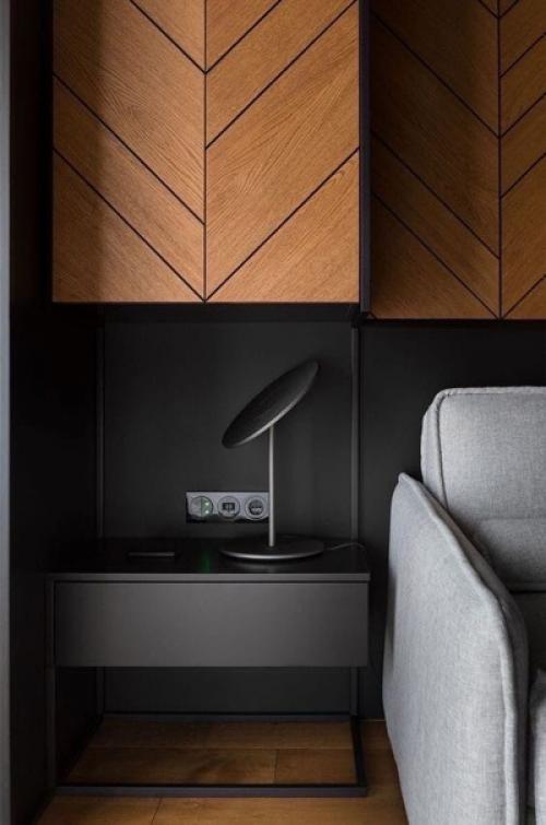 Чёрный цвет в интерьере не для всех. 01