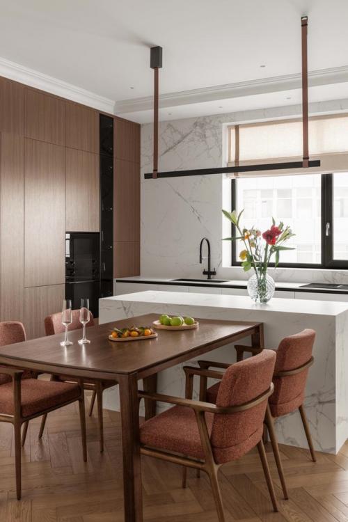 Лофт с настроением - когда бетон сочетается с деревом и цветом. 02