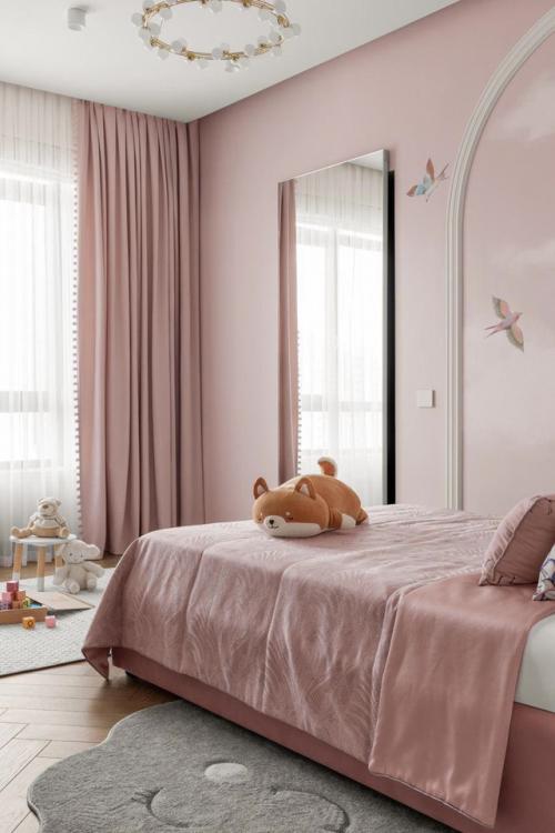 Лофт с настроением - когда бетон сочетается с деревом и цветом. 08