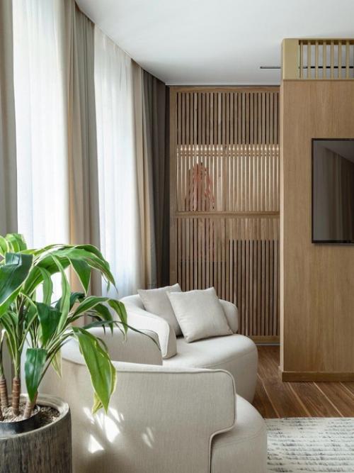 Светлая квартира в Татарстане: уют городской передышки. 01