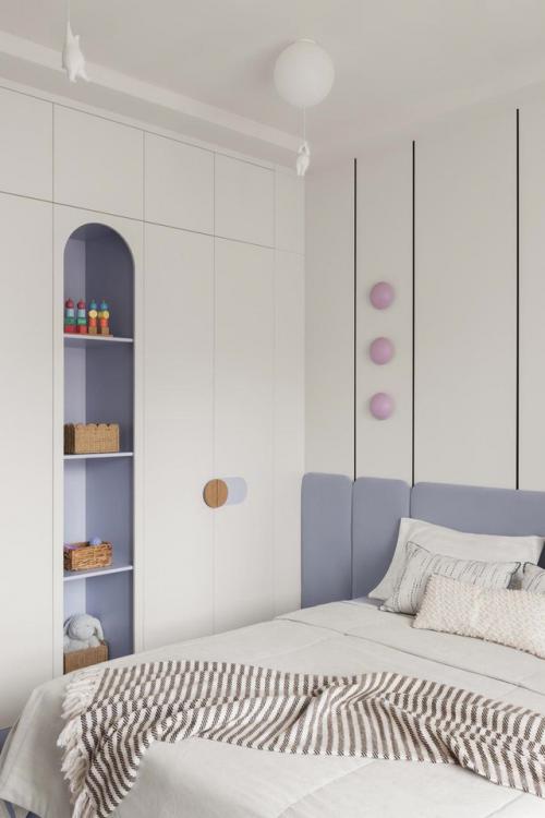 Лофт с настроением - когда бетон сочетается с деревом и цветом. 06