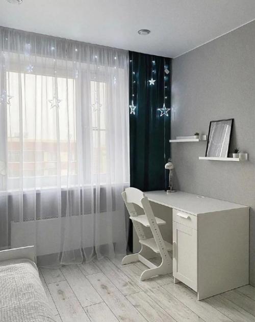 А вот интерьер в одной цветовой гамме - это не скучно. 03