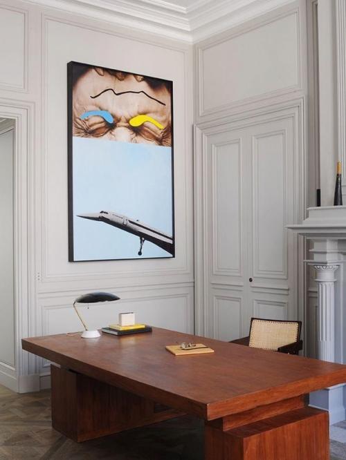 Парижская классика с современным настроением: квартира с просторной террасой. 03