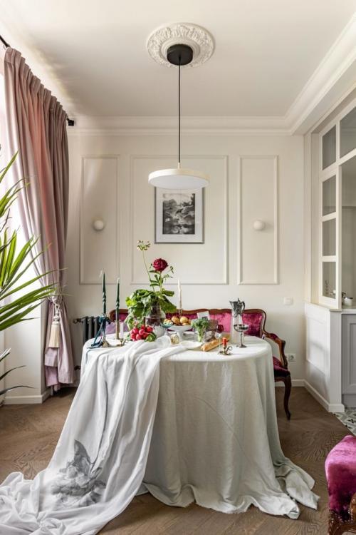 Интерьер этой светлой и элегантной квартиры в Сталинке дизайнер Анастасия венедчук создавала для артистки большого театра оперы и балета в Минске. 02