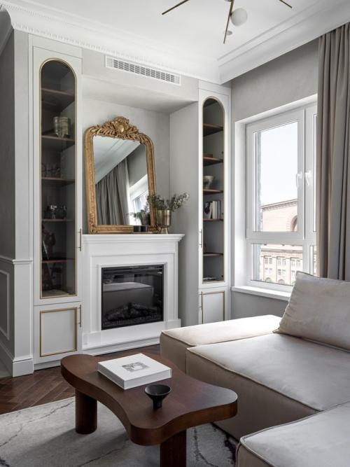 Светлая квартира с парижским настроением в Москве. 02