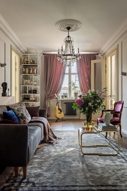 Интерьер этой светлой и элегантной квартиры в Сталинке дизайнер Анастасия венедчук создавала для артистки большого театра оперы и балета в Минске. 01
