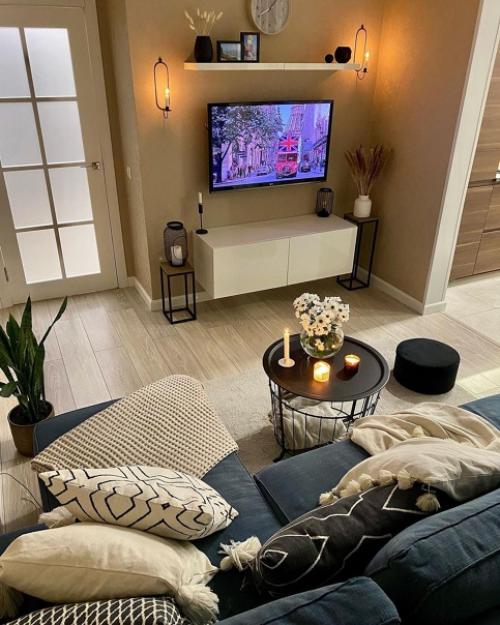 Детали решают.  Интерьер гостиной. 05