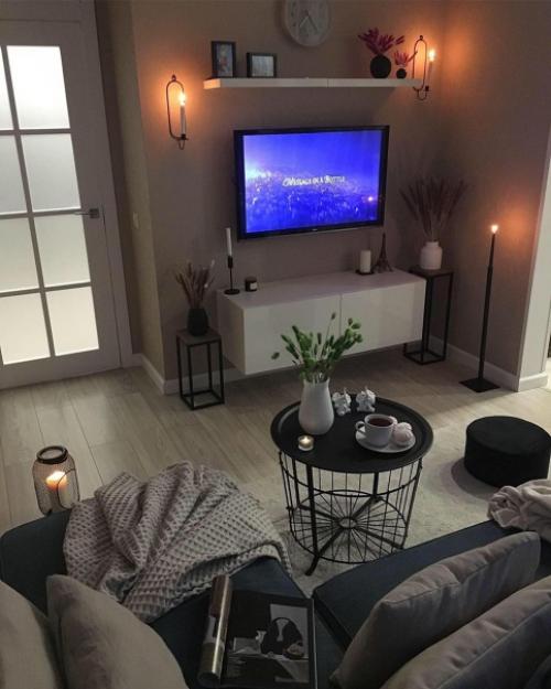 Детали решают.  Интерьер гостиной. 02