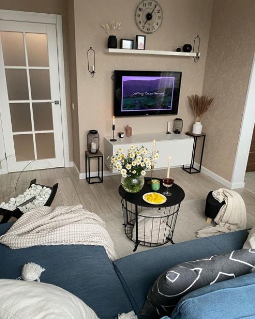 Детали решают.  Интерьер гостиной.