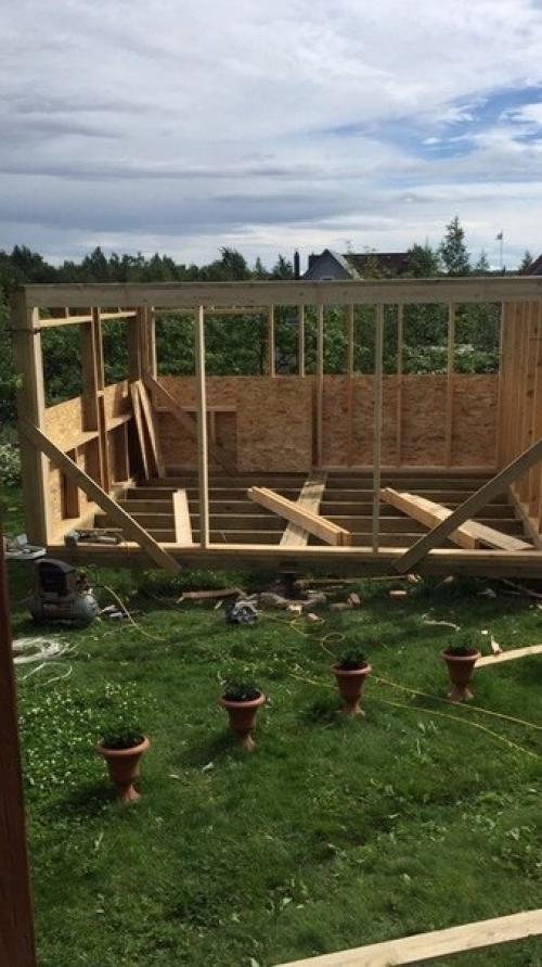 Всесезонная беседка от нашего подписчика. 01