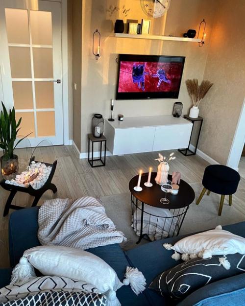 Детали решают.  Интерьер гостиной. 01