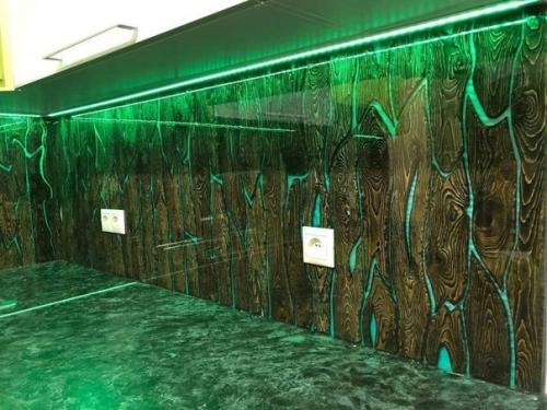 Самодельный фартук на кухню. 04