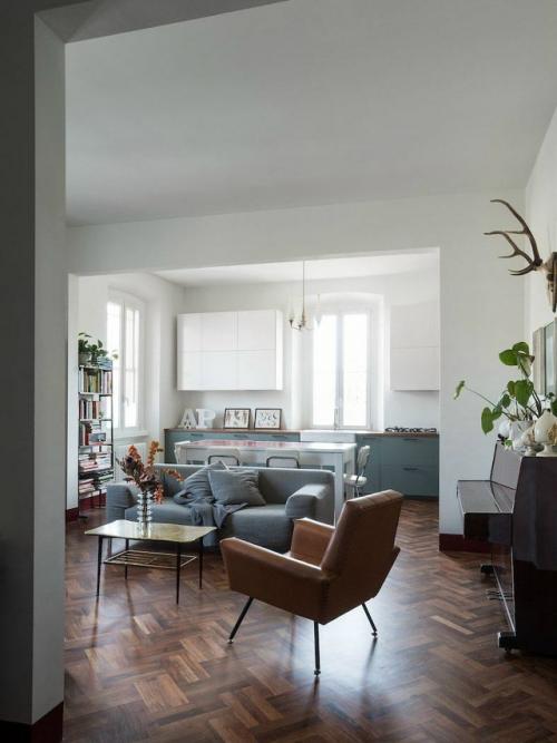 Квартира с атмосферой ретро в Милане. 04