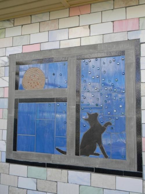 Наконец - то построили в этом году на даче баньку. 02