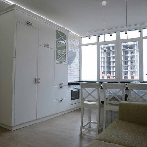 Законна ли такая перепланировка - не уверена. 05