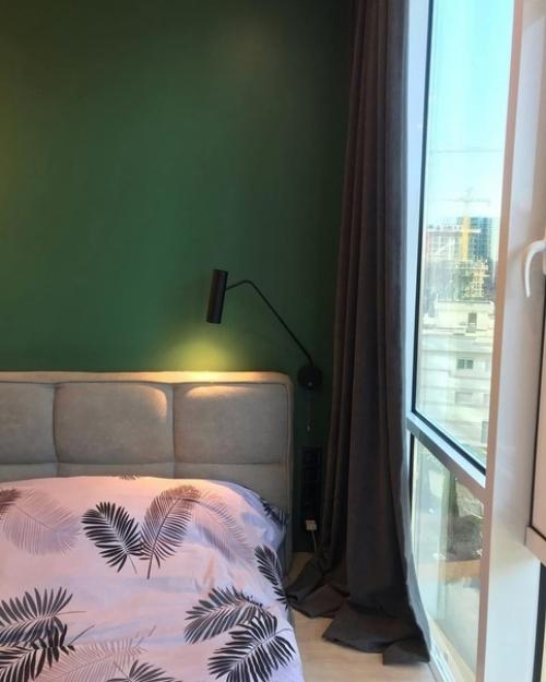 Дизайн - проект в холодной цветочвой гамме. 06