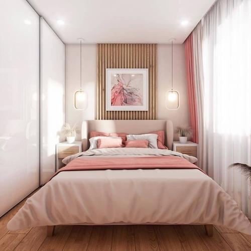 Приятный интерьер в нежной цветовой гамме. 05