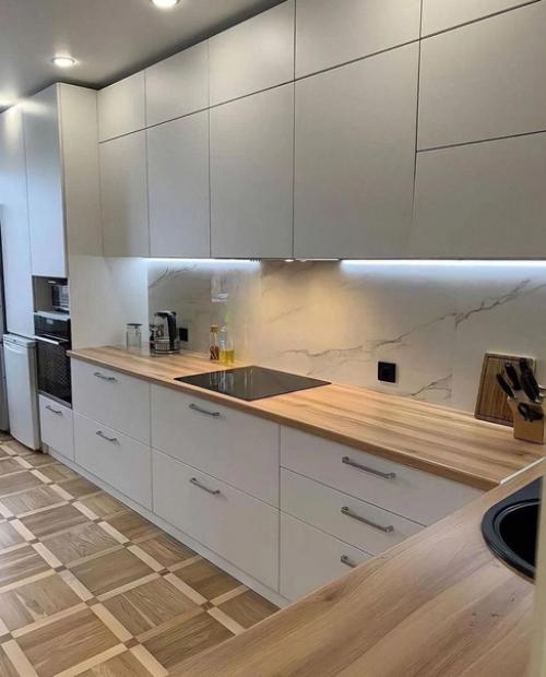 Вот и мы капитальный ремонт кухни закончили. 01