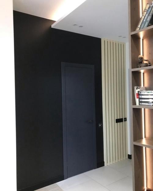 Дизайн - проект в холодной цветочвой гамме. 05