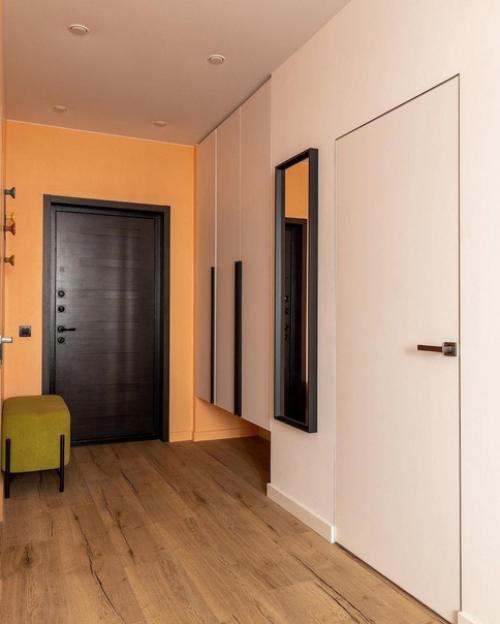 Проект квартиры площадью 34, 7 м 2 от дизайнера Александры качуриной. 02