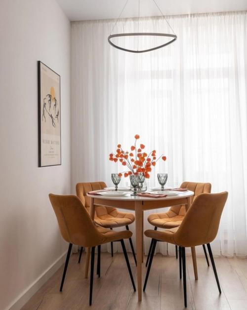 Проект квартиры площадью 34, 7 м 2 от дизайнера Александры качуриной. 01