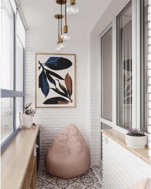 Вот вам пример удачного интерьера на лоджии. 01