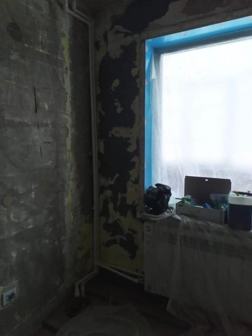 Меняли трубы отопления в квартире. 01