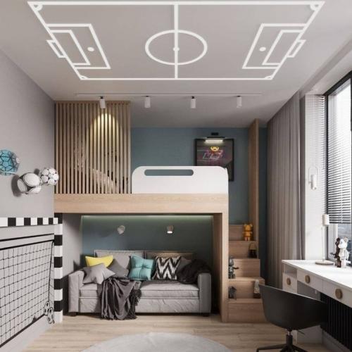 Детская комната для юного футболиста. 01