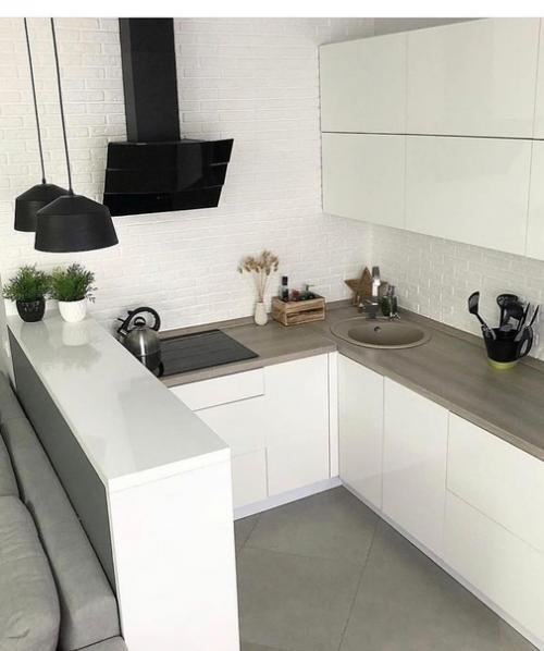 Монохромный дизайн квартиры. 04