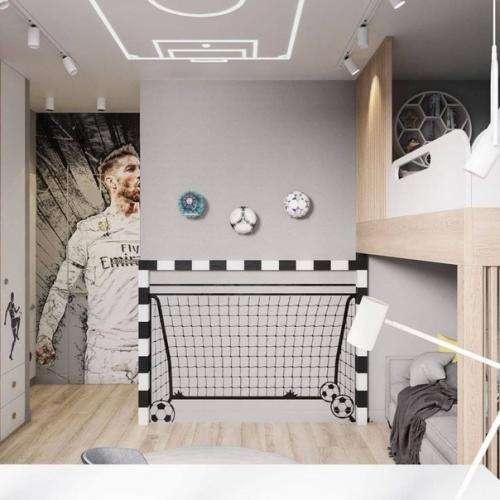 Детская комната для юного футболиста. 02