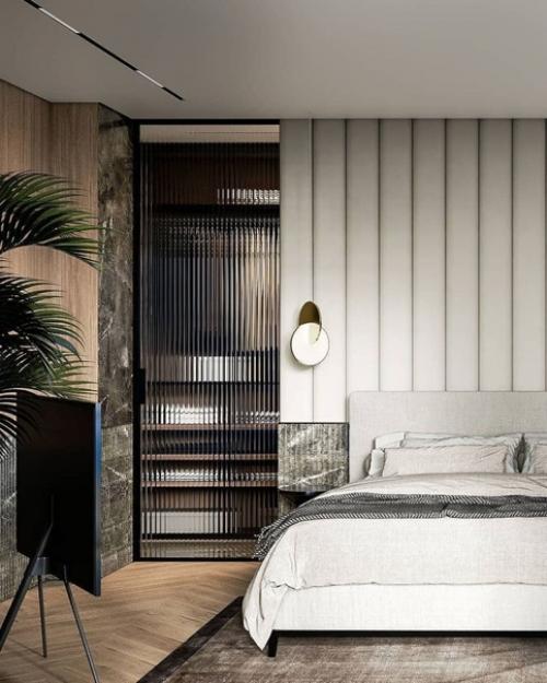 Как сразу преображается спальня с комнатными растениями. 04