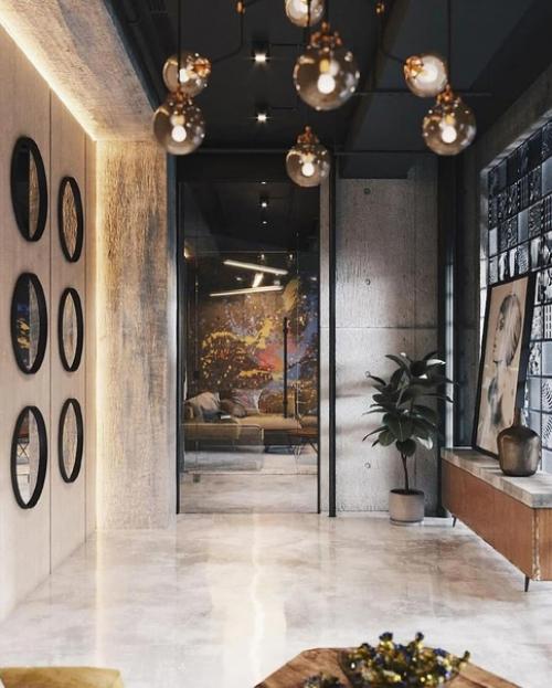 Интерьер в стиле лофт. 07