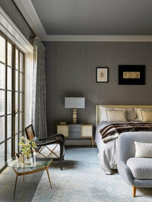 Таунхаус в верхнем ист - сайде Нью-йорка получил обновлённый интерьер от Жан - Луи деньо.  