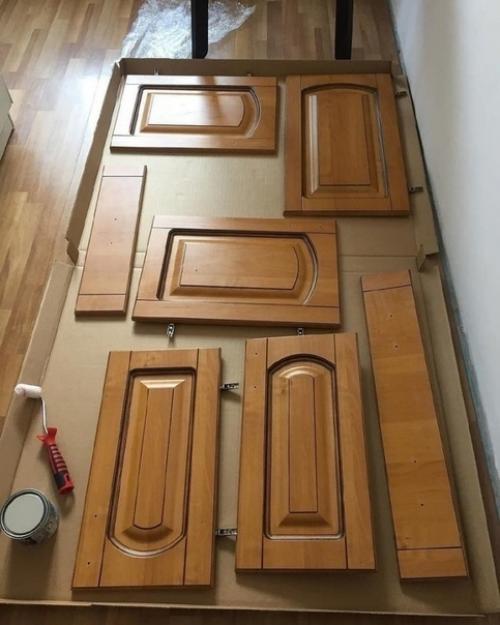 Прекрасный вариант, как относительно недорого обновить старую кухню. 01