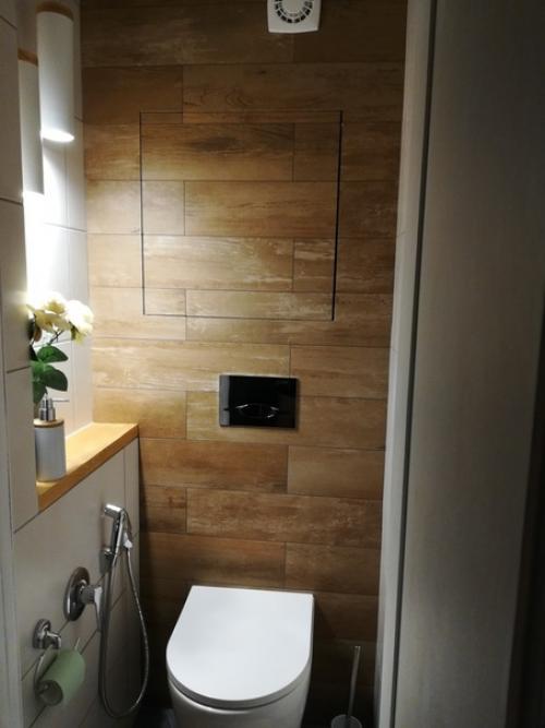 Наконец - то закончен ремонт в туалете. 02