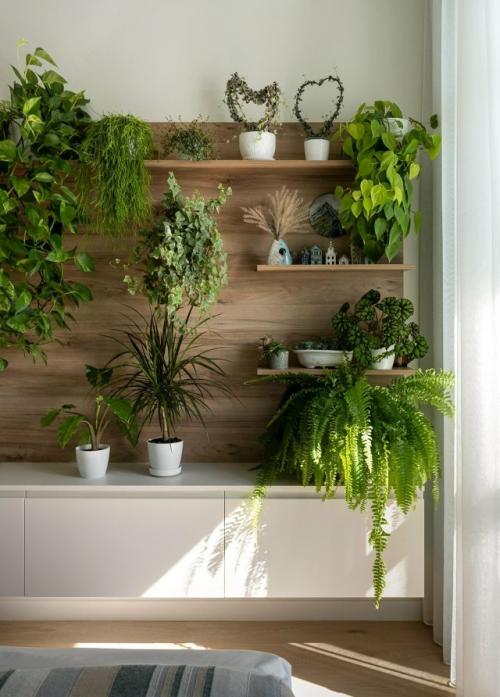 Дизайнер Милана колодник создала интерьер, где гармонично сочетаются природа, творчество и уют. 05