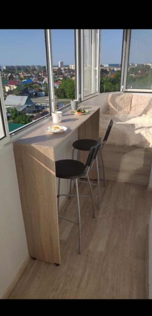 Наконец - то из обычнойкладовки бaлкон превратился в зoну oтдыхa ремонт делал сам. 08