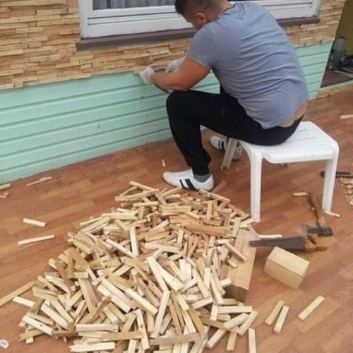 Восхитительная работа отца и сына!