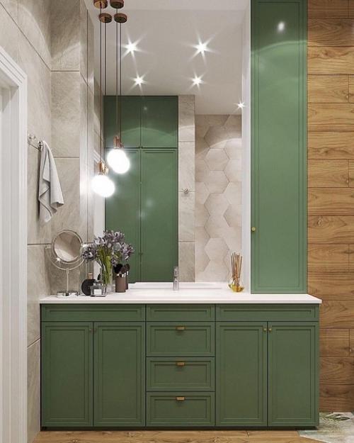 Три цвета в санузле - перебор или красивое сочетание, как думаете.