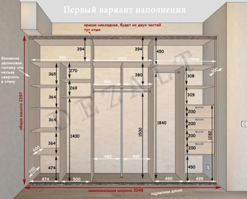 Полезная информация по организации мест хранения в шкафу. 04