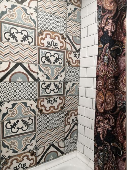 Анон!  Промахнулась с плиткой на полу, в интерьере оказался слишком Тёплым оттенком. 02