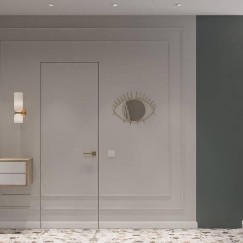 Интерьер квартиры в светлой цветовой гамме. 08