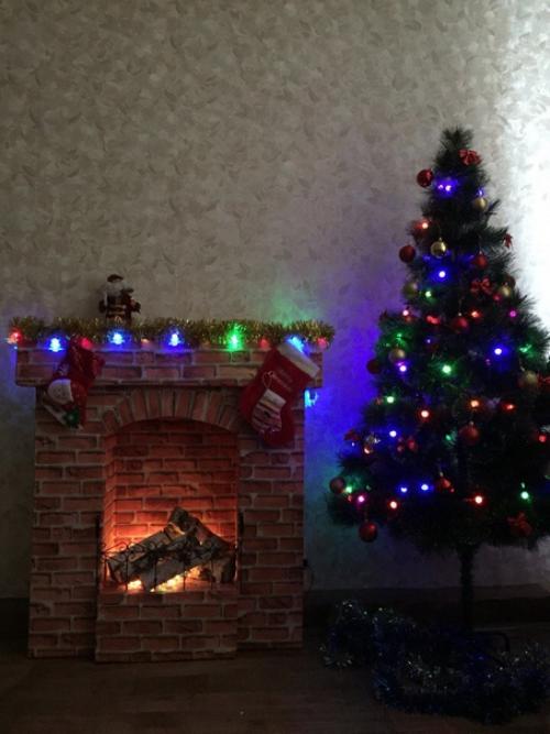 Как преобразить комнату к новому году. 07