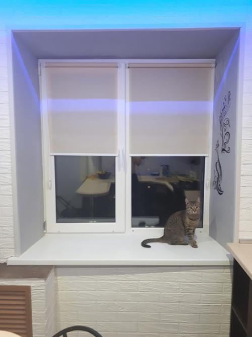 Сын сделал ремонт кухни самостоятельно. 08