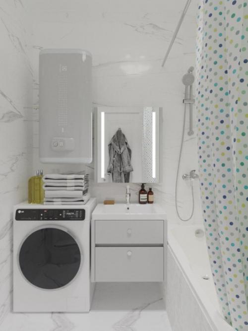 Дизайн интерьера однокомнатной квартиры 40 кв. 05