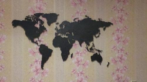 Всем привет!  Захотел себе карту на стену, да еще чтобы подсветка была и решил сделать. 02