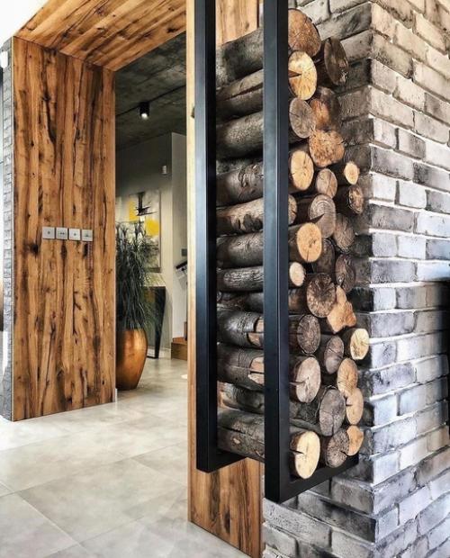 Крутое сочетание черного цвета и дерева! 03