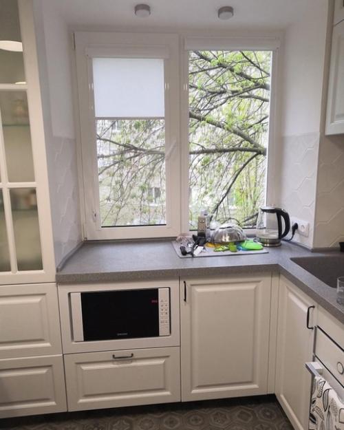 Перепланировка кухни, площадь 5, 5 кв. 01